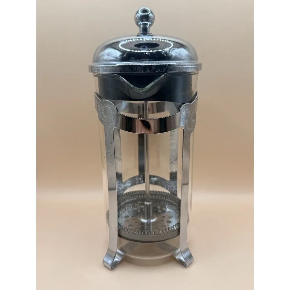 Starbucks Barista French Press 8 Cup Glass and Stainless Steel Coffee Maker FLAW